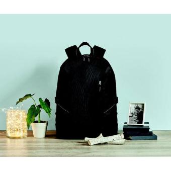 TECNOTREK Polyester laptop backpack Black