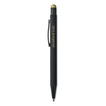 NEGRITO Aluminium stylus pen Goldyellow