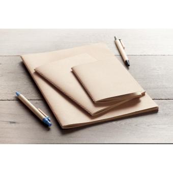 MINI PAPER BOOK DIN A6 Notizbuch mit Pappcover Beige