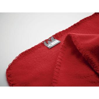 MUSALA RPET RPET fleece travel blanket Red