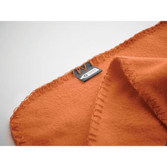MUSALA RPET RPET Fleece-Reisedecke Orange