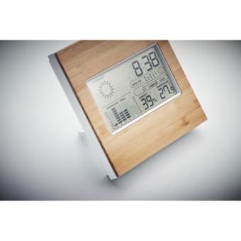 TURKU Weather station bamboo front Timber