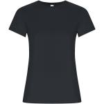 Golden short sleeve women's t-shirt 