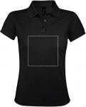 PRIME WOMEN POLYCOTTON POLO 