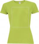 SPORTY WOMEN T-SHIRT POLYES 