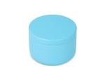 Candle in round recycled tin 