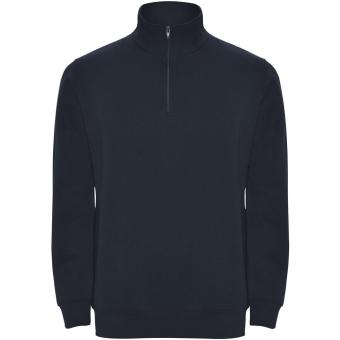 Aneto Pullover mit Viertelreißverschluss 