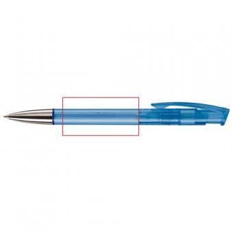 Kugelschreiber Avalon Transparent mit Metallspitze 