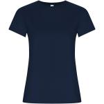 Golden short sleeve women's t-shirt 