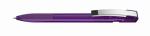 SKY grip transparent M Plunger-action pen 