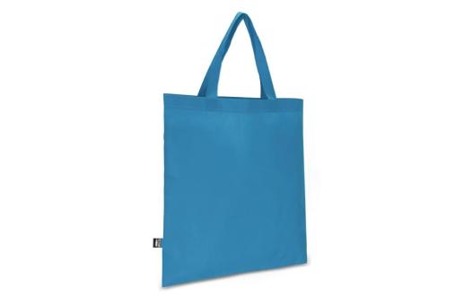 R-PET Carry bag non-woven short handles 38 x 42cm 75g/m² 